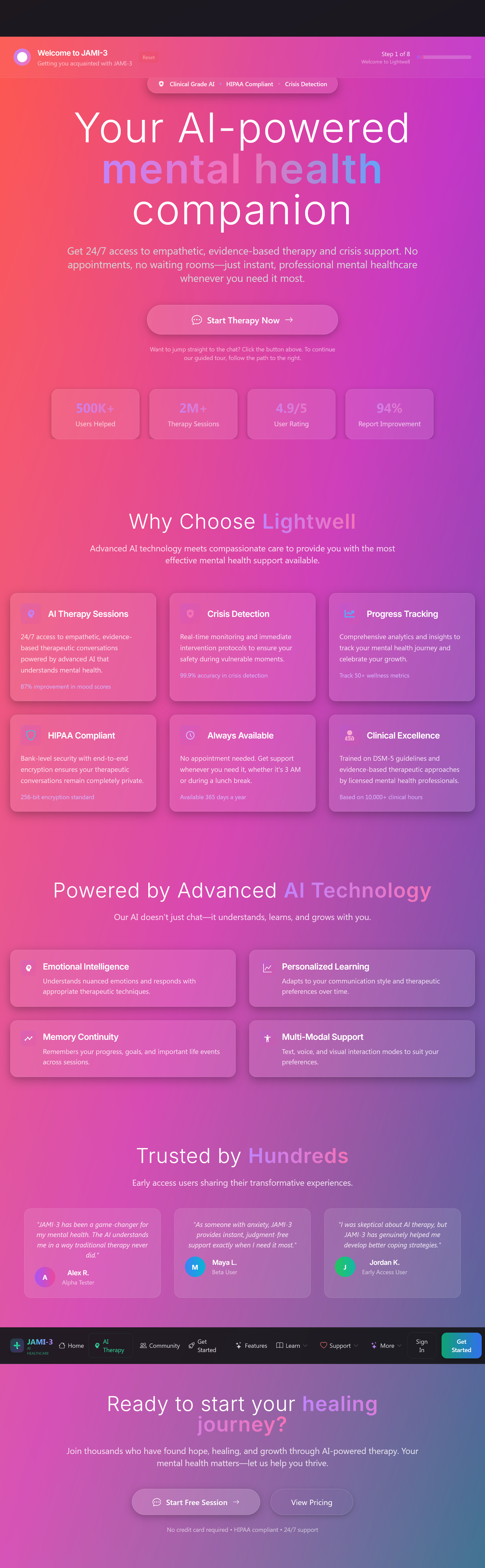 Landing Page